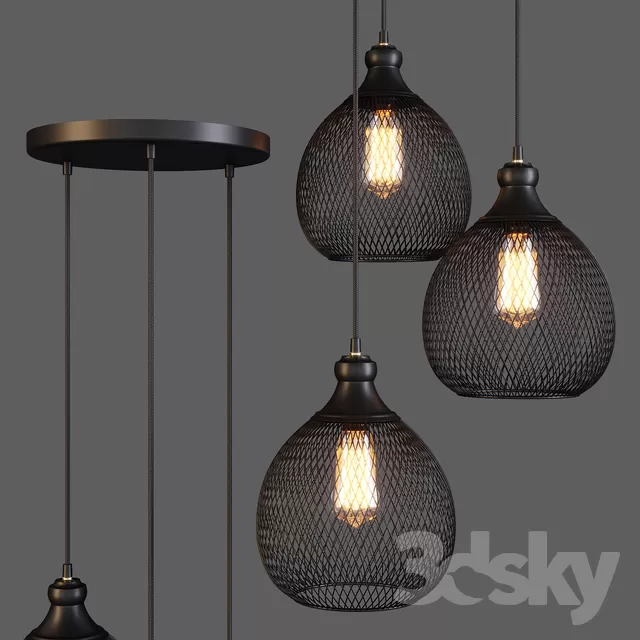3DSKYFREE – LIGHT - CEILING 3DS MAX MODELS