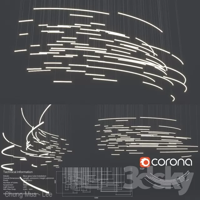 DECOR HELPER – LIGHT – CEILING – DUPLEX 3D MODELS – 6