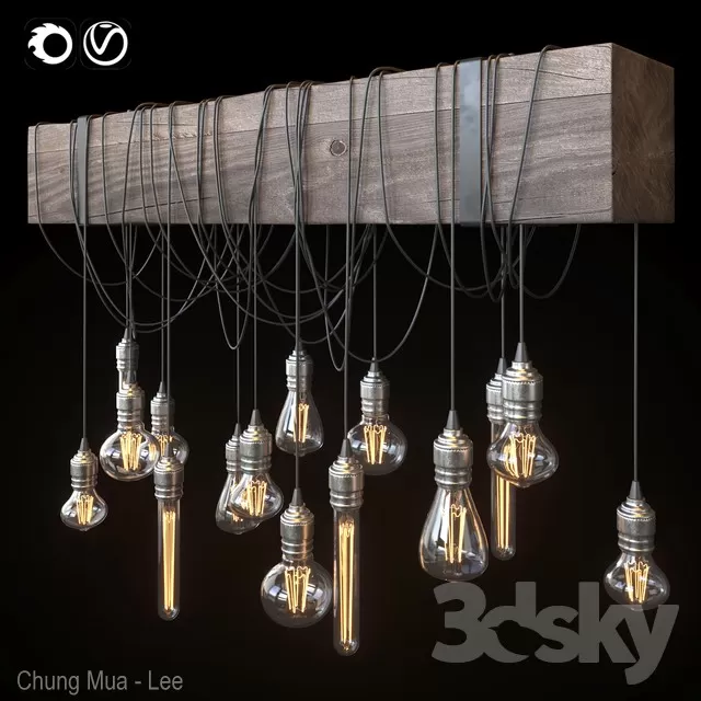 3DSKYFREE – LIGHT - COFFEE 3DS MAX MODELS