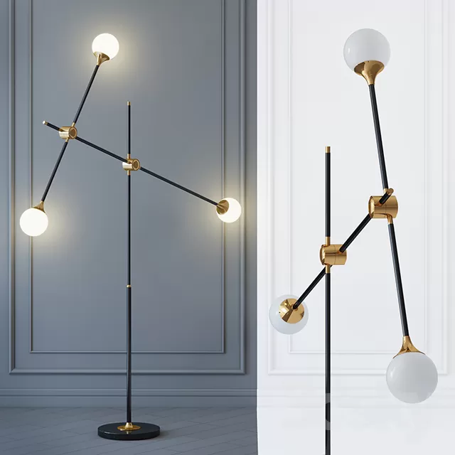 3DSKYFREE – LIGHT - FLOOR 3DS MAX MODELS