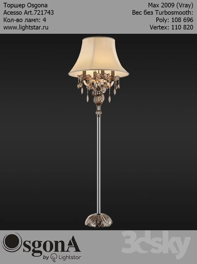 3DSKYFREE – LIGHT - FLOOR 3DS MAX MODELS