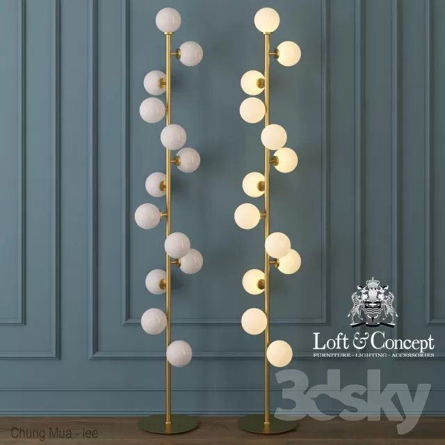 3DSKYFREE – LIGHT - FLOOR 3DS MAX MODELS