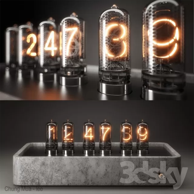 3DSKYFREE – LIGHT - FLOOR 3DS MAX MODELS