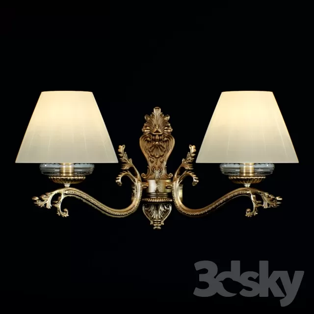 3DSKYFREE – LIGHT - NIGHT LAMP 3DS MAX MODELS