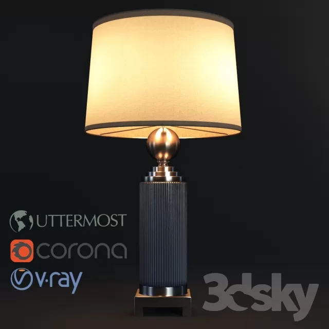 3DSKYFREE – LIGHT - NIGHT LAMP 3DS MAX MODELS