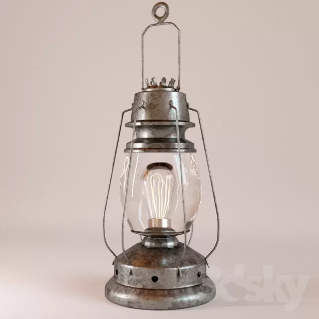 3DSKYFREE – LIGHT - NIGHT LAMP 3DS MAX MODELS