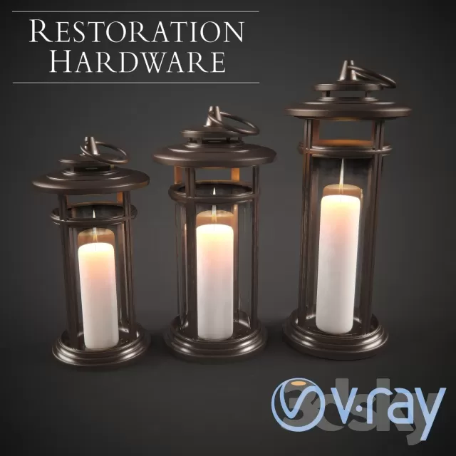 3DSKYFREE – LIGHT - NIGHT LAMP 3DS MAX MODELS