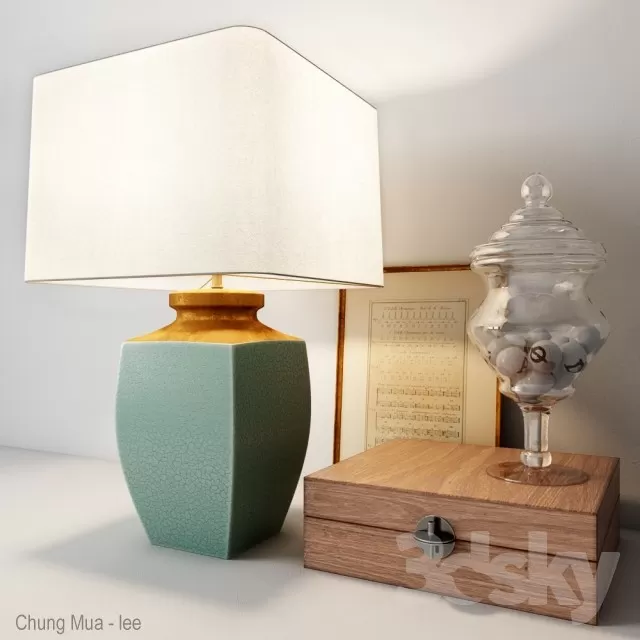 3DSKYFREE – LIGHT - NIGHT LAMP 3DS MAX MODELS