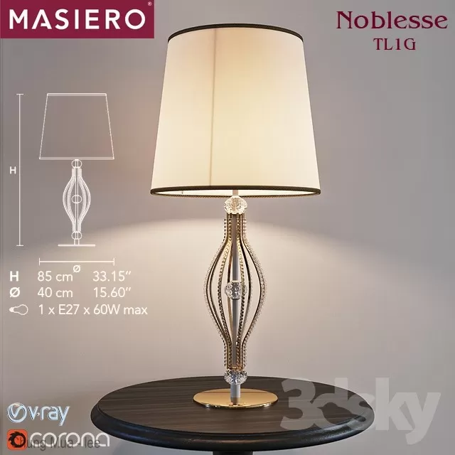 3DSKYFREE – LIGHT - NIGHT LAMP 3DS MAX MODELS