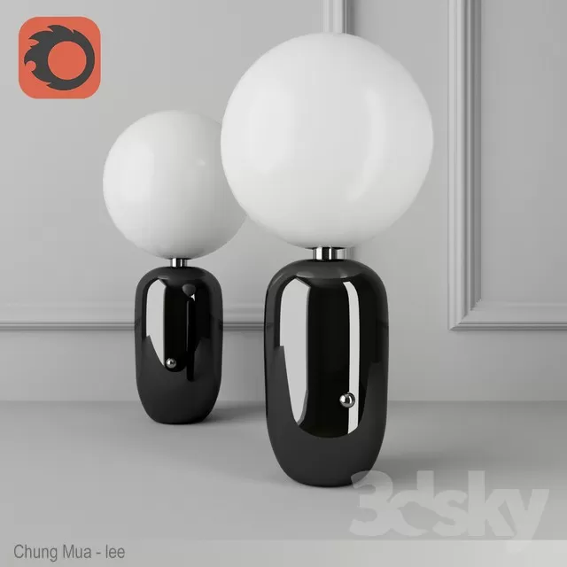 3DSKYFREE – LIGHT - NIGHT LAMP 3DS MAX MODELS
