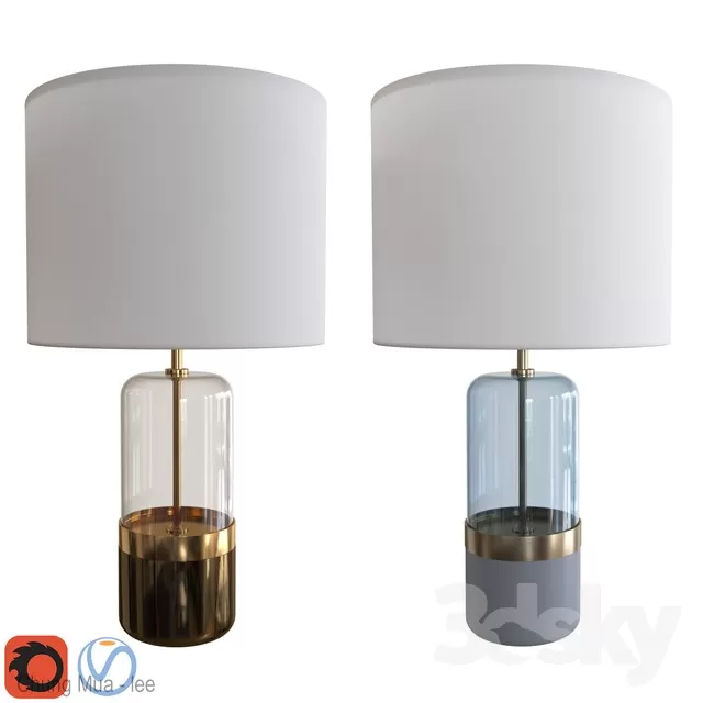 3DSKYFREE – LIGHT - NIGHT LAMP 3DS MAX MODELS