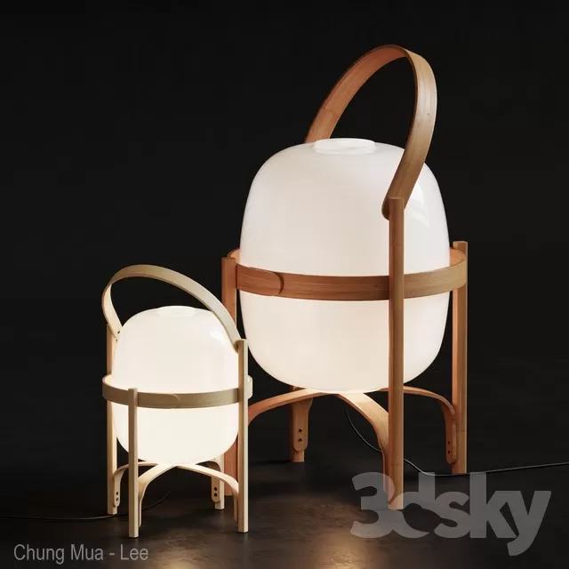 3DSKYFREE – LIGHT - NIGHT LAMP 3DS MAX MODELS