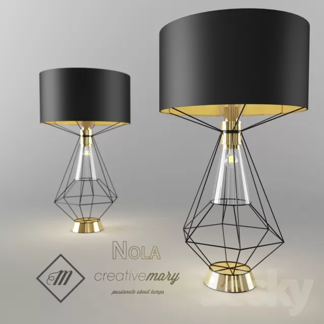 3DSKYFREE – LIGHT - NIGHT LAMP 3DS MAX MODELS
