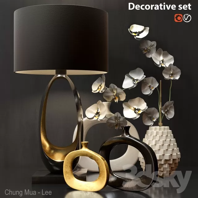 3DSKYFREE – LIGHT - NIGHT LAMP 3DS MAX MODELS
