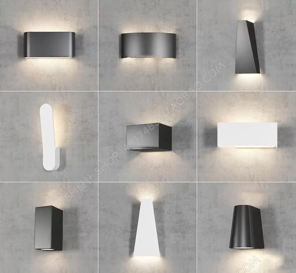 3DSKYFREE – LIGHT - WALL 3DS MAX MODELS