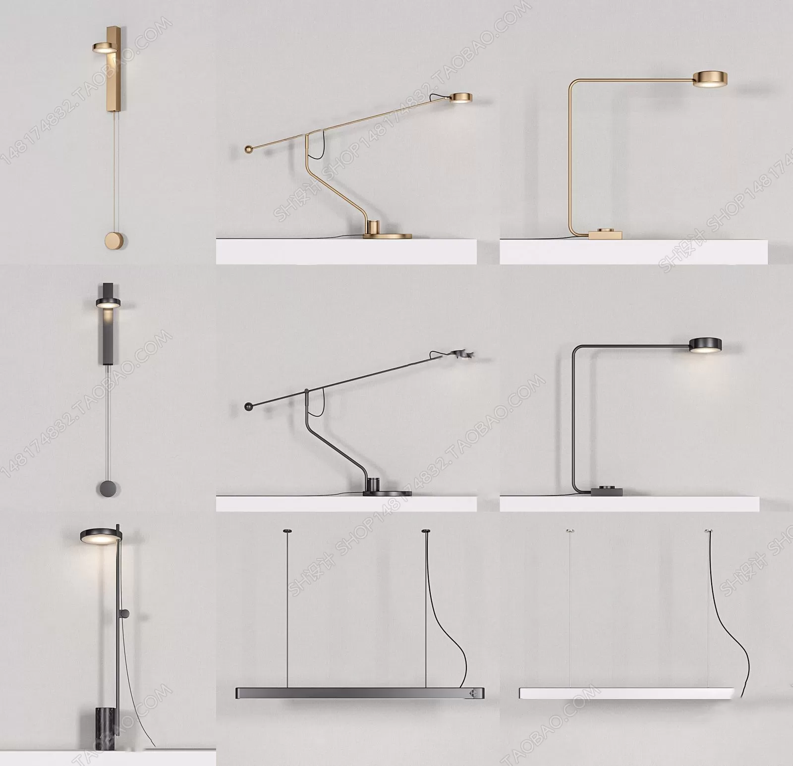 3DSKYFREE – LIGHT - WALL 3DS MAX MODELS