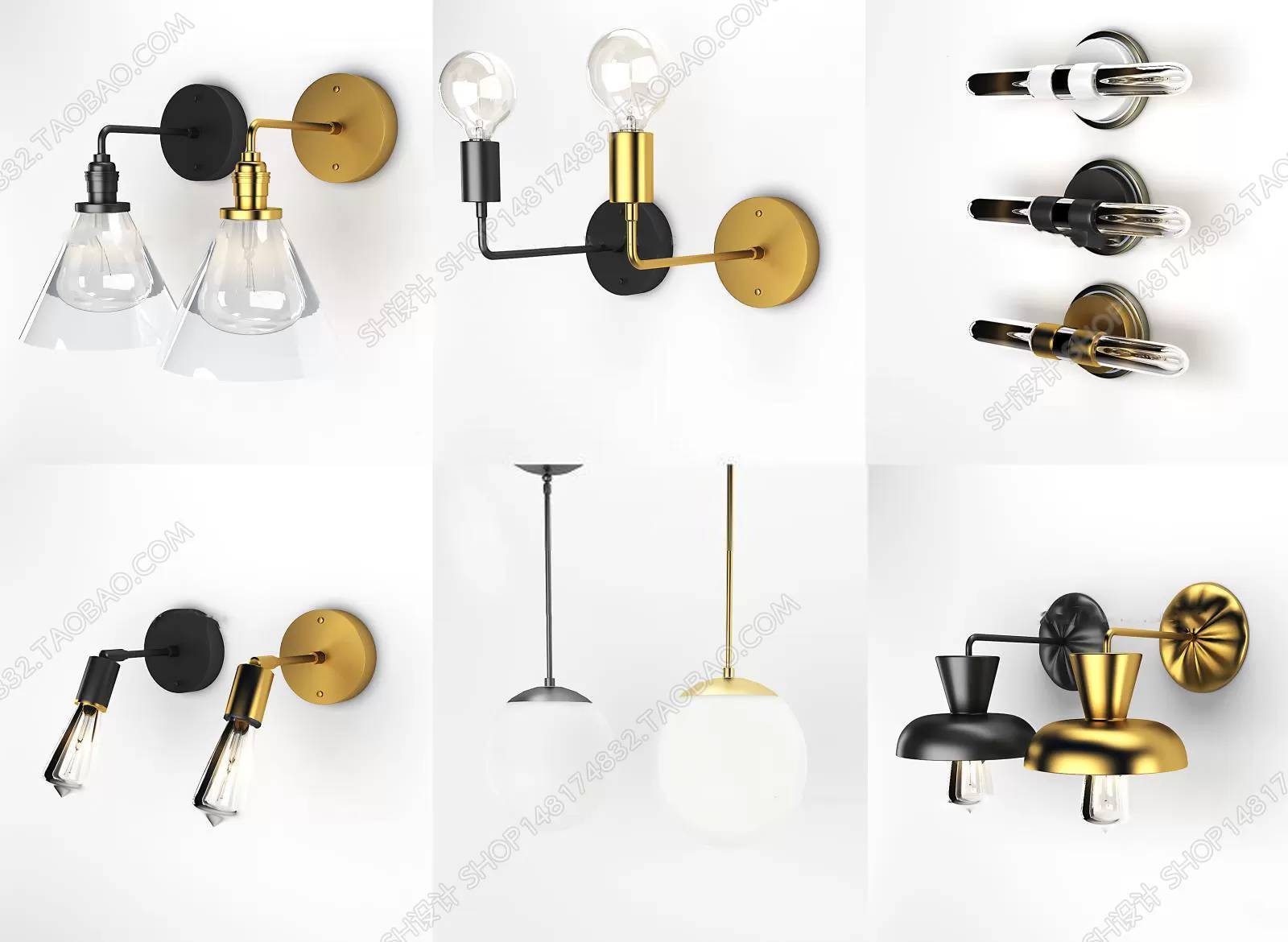 3DSKYFREE – LIGHT - WALL 3DS MAX MODELS