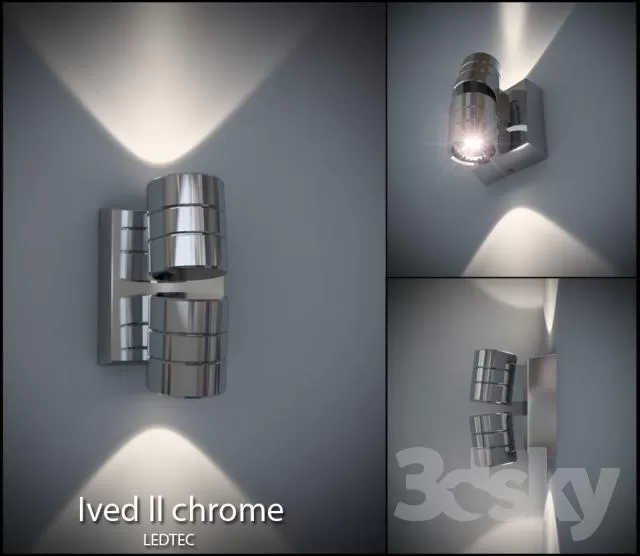 3DSKYFREE – LIGHT - WALL 3DS MAX MODELS