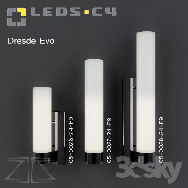 3DSKYFREE – LIGHT - WALL 3DS MAX MODELS