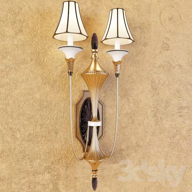 3DSKYFREE – LIGHT - WALL 3DS MAX MODELS