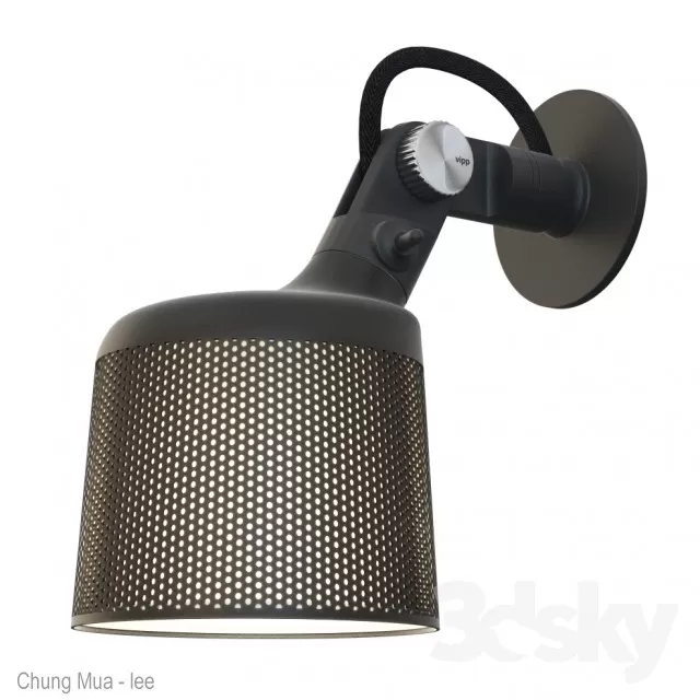 3DSKYFREE – LIGHT - WALL 3DS MAX MODELS