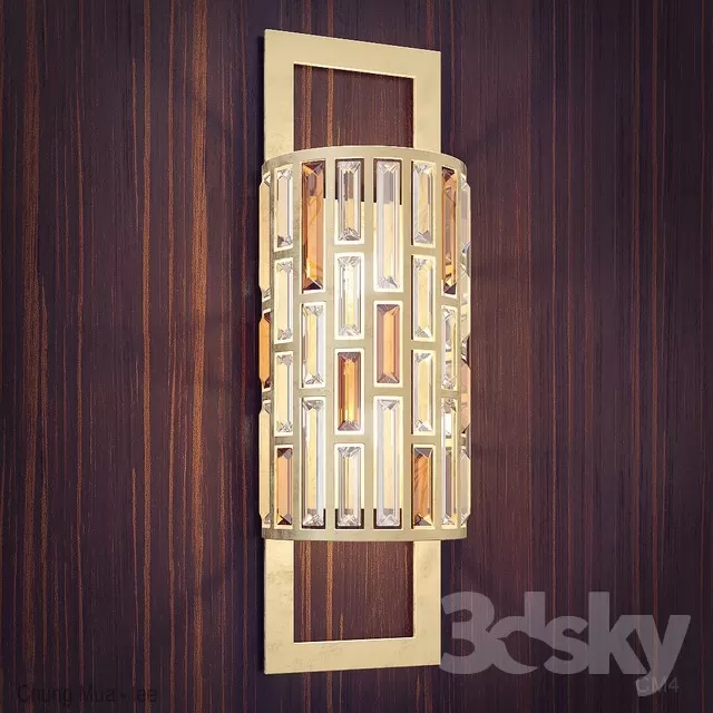 3DSKYFREE – LIGHT - WALL 3DS MAX MODELS