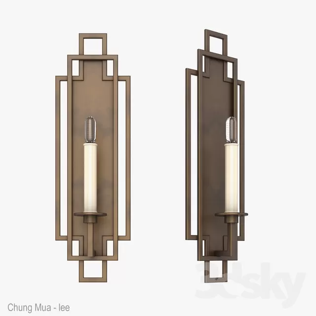 3DSKYFREE – LIGHT - WALL 3DS MAX MODELS