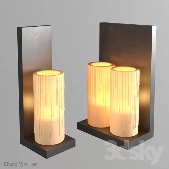 3DSKYFREE – LIGHT - WALL 3DS MAX MODELS