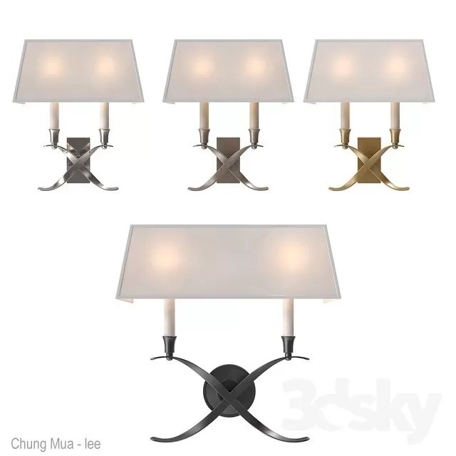 3DSKYFREE – LIGHT - WALL 3DS MAX MODELS