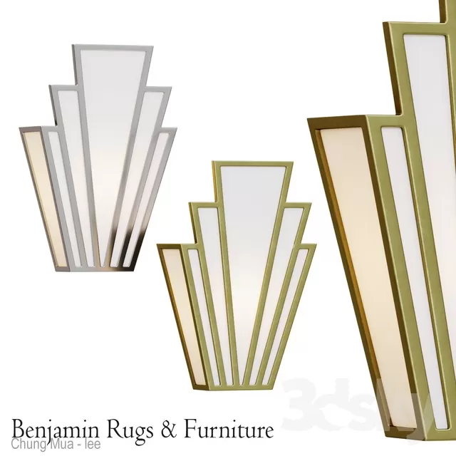 3DSKYFREE – LIGHT - WALL 3DS MAX MODELS