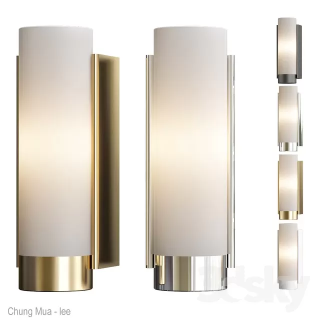 3DSKYFREE – LIGHT - WALL 3DS MAX MODELS