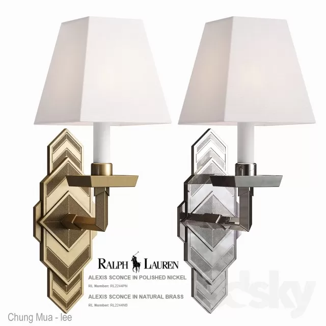 3DSKYFREE – LIGHT - WALL 3DS MAX MODELS