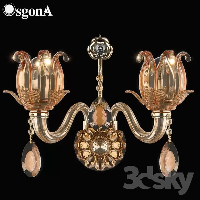 3DSKYFREE – LIGHT - WALL 3DS MAX MODELS