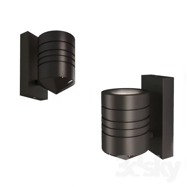 3DSKYFREE – LIGHT - WALL 3DS MAX MODELS