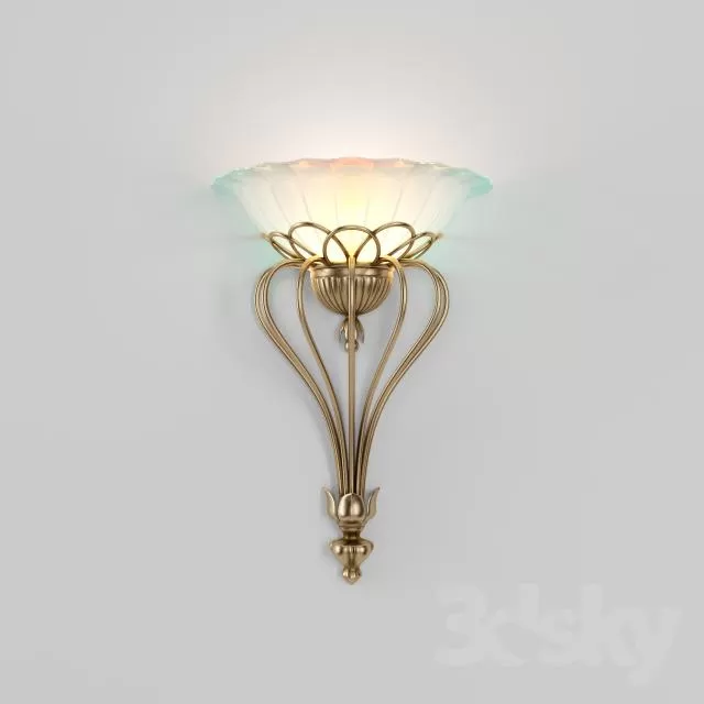 3DSKYFREE – LIGHT - WALL 3DS MAX MODELS