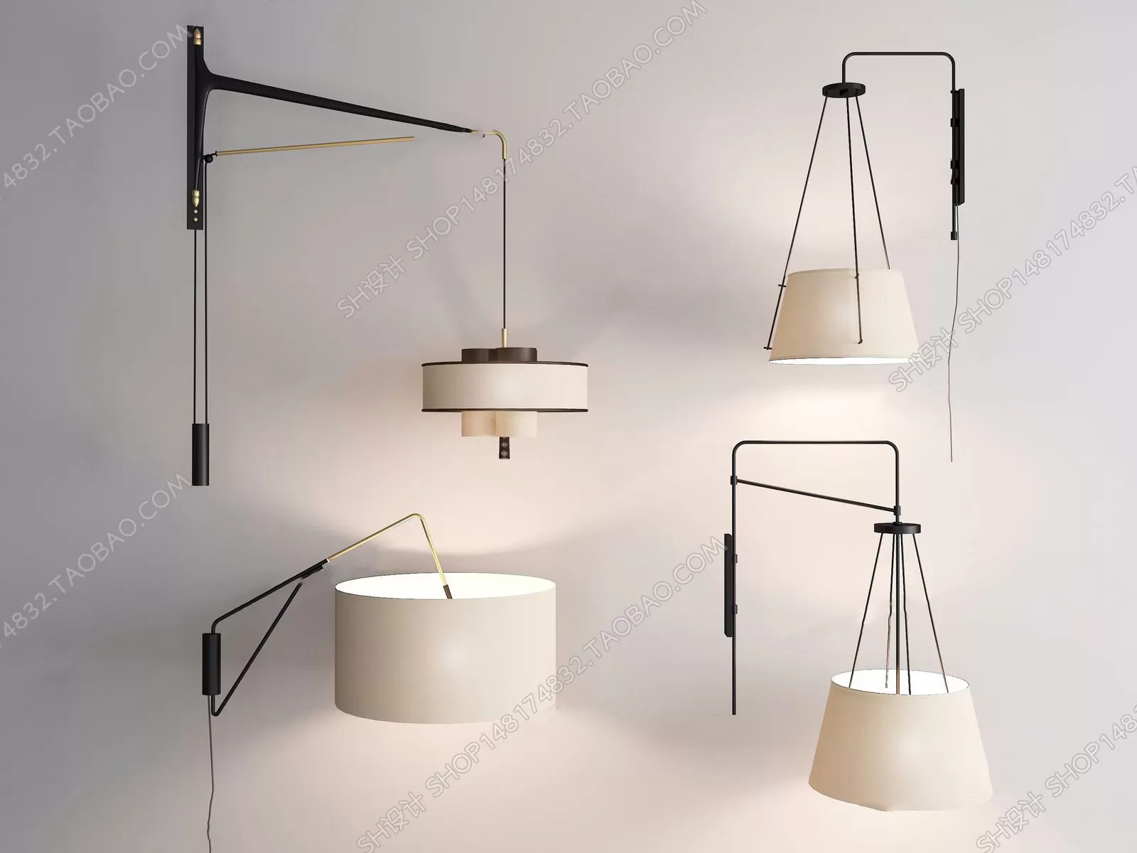 3DSKYFREE – LIGHT - WALL 3DS MAX MODELS