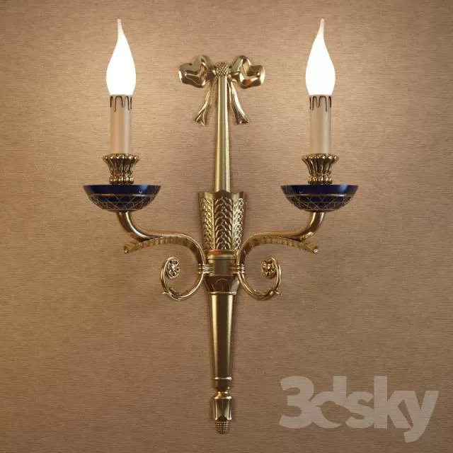 3DSKYFREE – LIGHT - WALL 3DS MAX MODELS