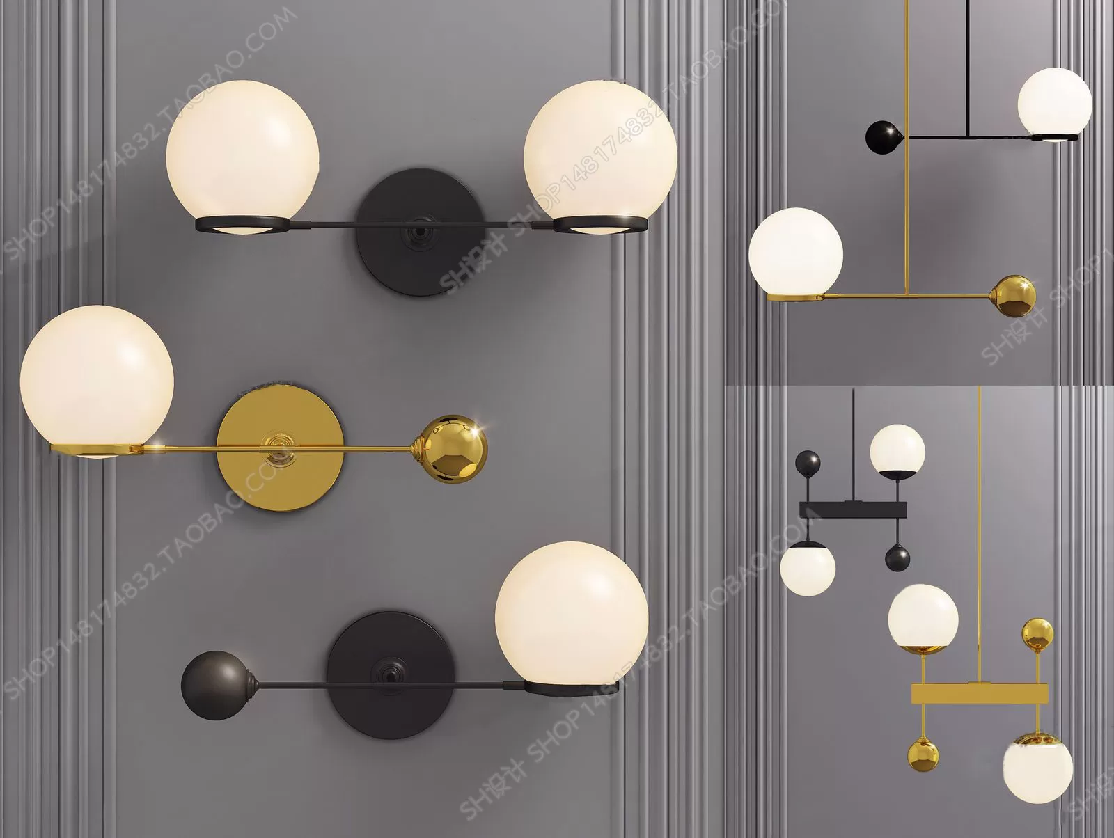 3DSKYFREE – LIGHT - WALL 3DS MAX MODELS