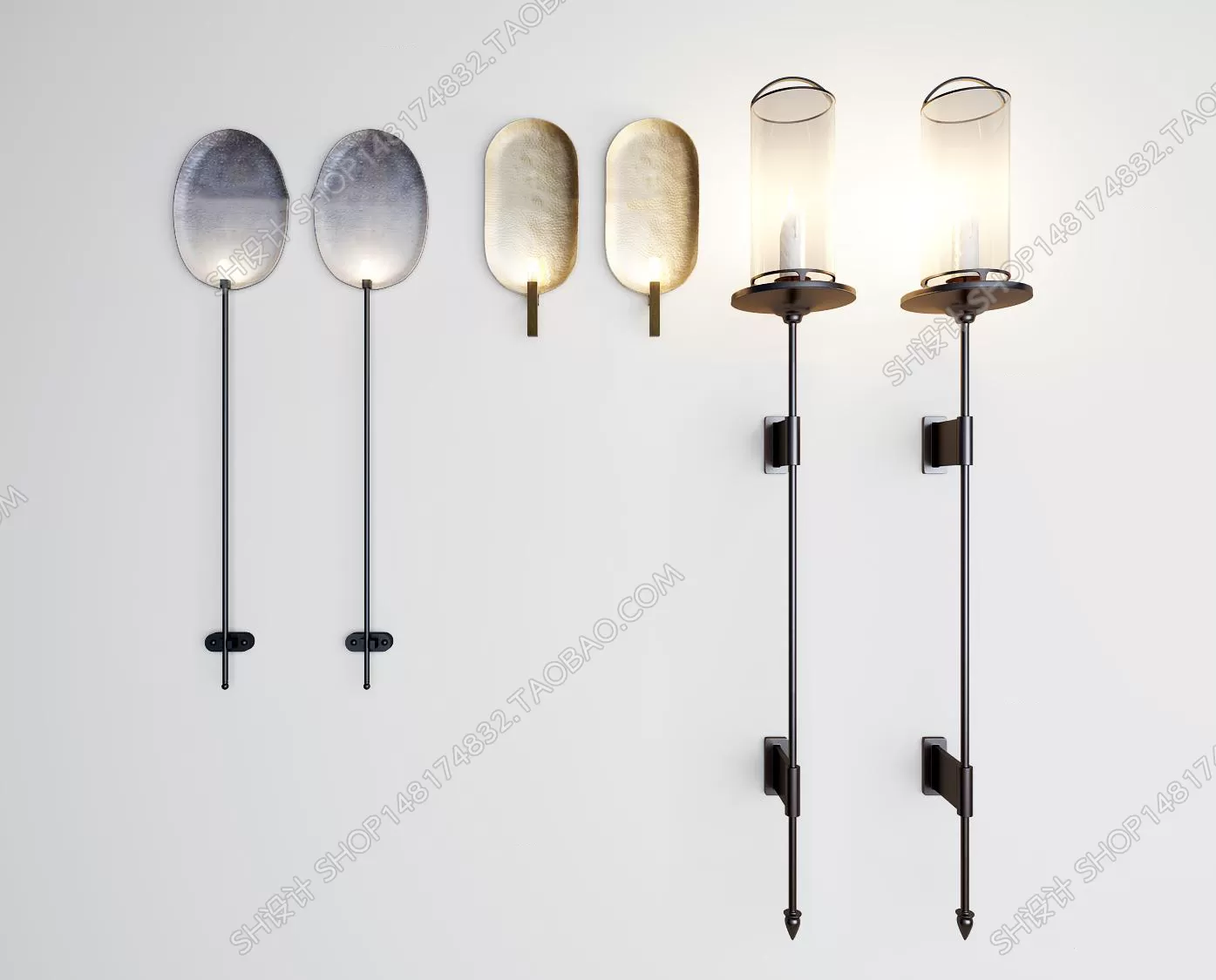 3DSKYFREE – LIGHT - WALL 3DS MAX MODELS