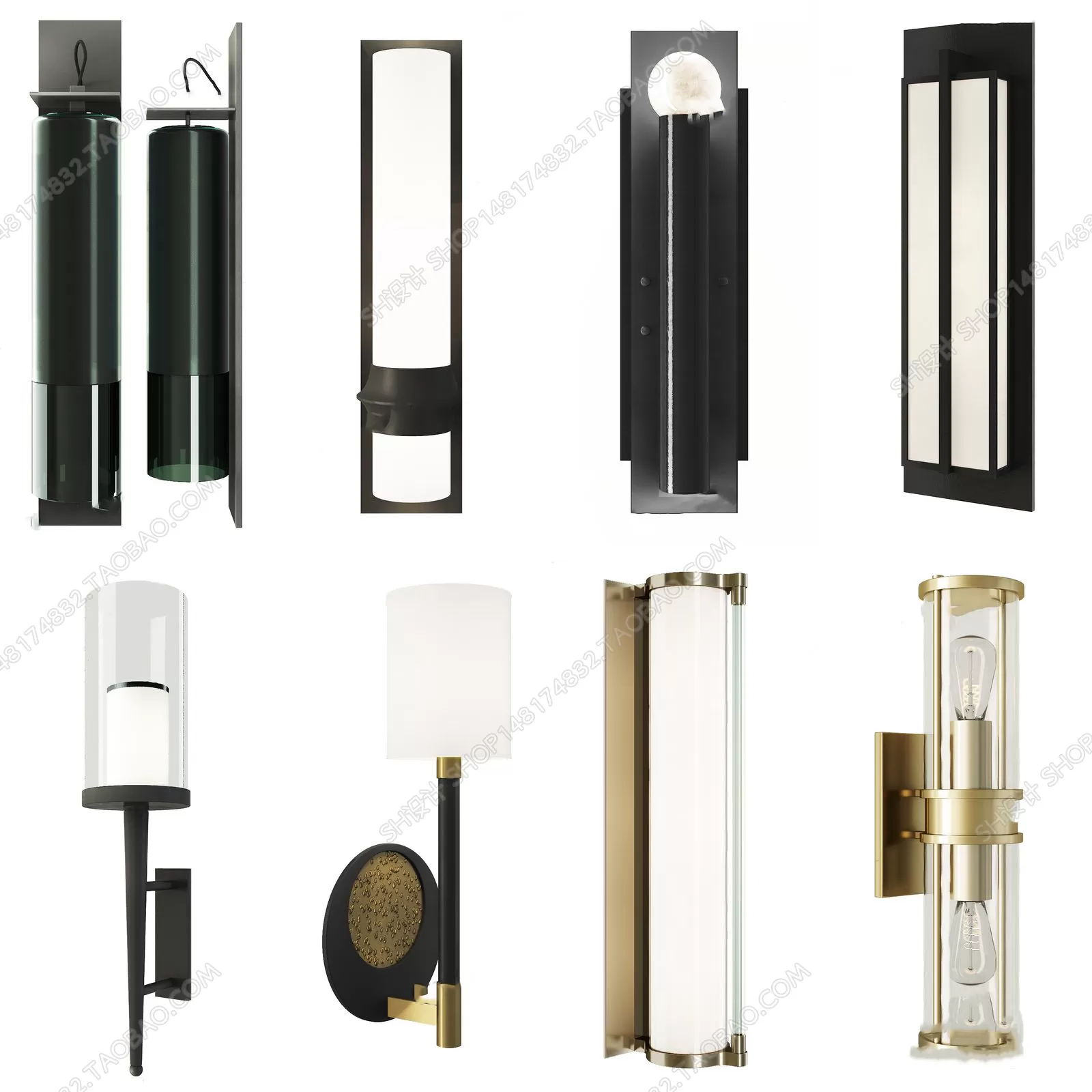 3DSKYFREE – LIGHT - WALL 3DS MAX MODELS