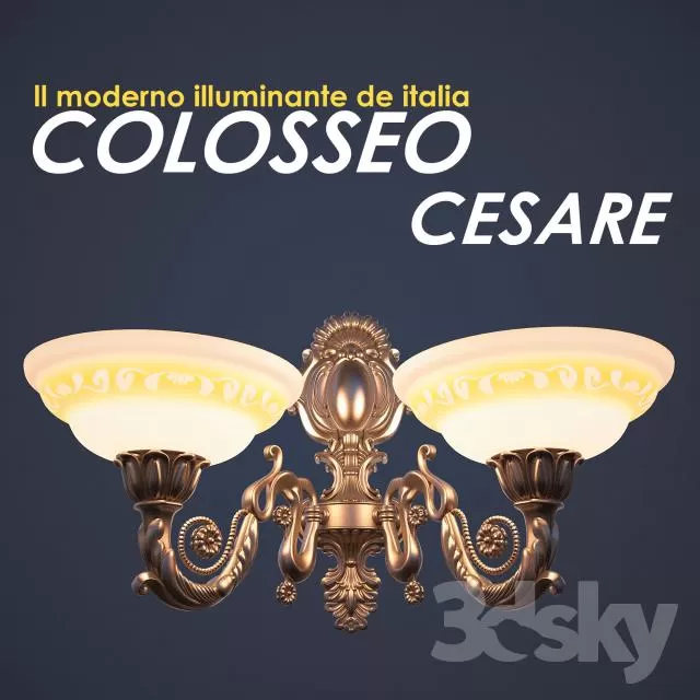 3DSKYFREE – LIGHT - WALL 3DS MAX MODELS