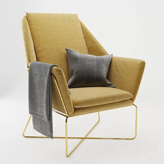 3DSKYFREE – LIVING ROOM - ARMCHAIRS 3DS MAX MODELS