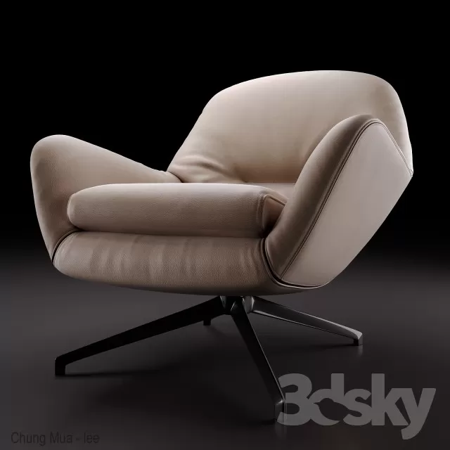 3DSKYFREE – LIVING ROOM - ARMCHAIRS 3DS MAX MODELS