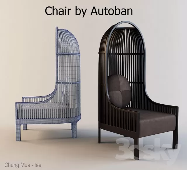 3DSKYFREE – LIVING ROOM - ARMCHAIRS 3DS MAX MODELS