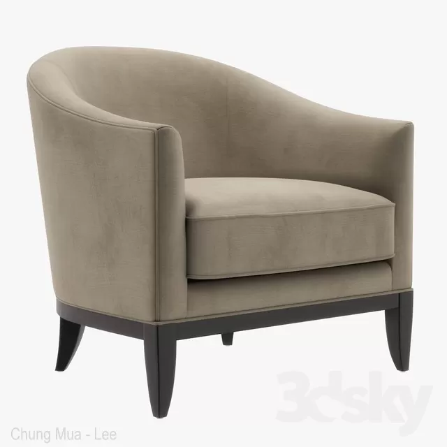 3DSKYFREE – LIVING ROOM - ARMCHAIRS 3DS MAX MODELS