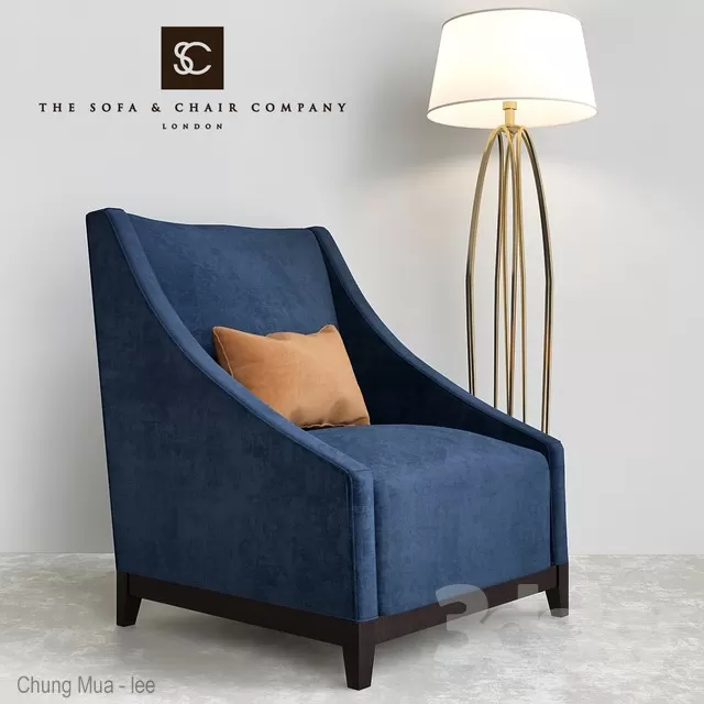 3DSKYFREE – LIVING ROOM - ARMCHAIRS 3DS MAX MODELS
