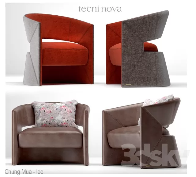 3DSKYFREE – LIVING ROOM - ARMCHAIRS 3DS MAX MODELS