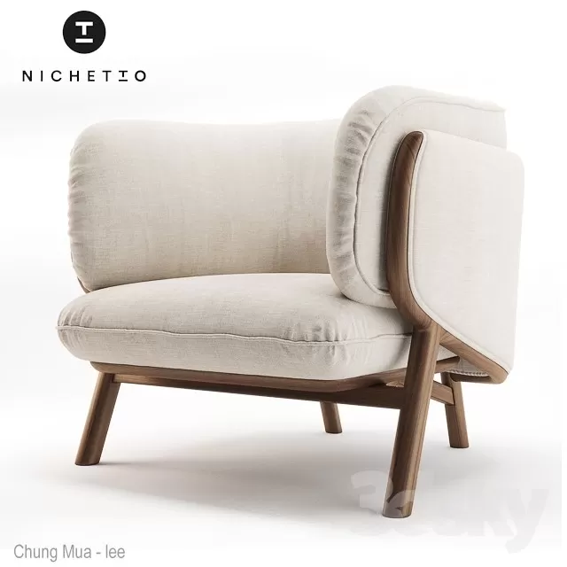 3DSKYFREE – LIVING ROOM - ARMCHAIRS 3DS MAX MODELS