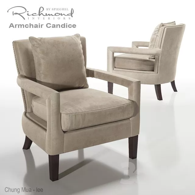 3DSKYFREE – LIVING ROOM - ARMCHAIRS 3DS MAX MODELS