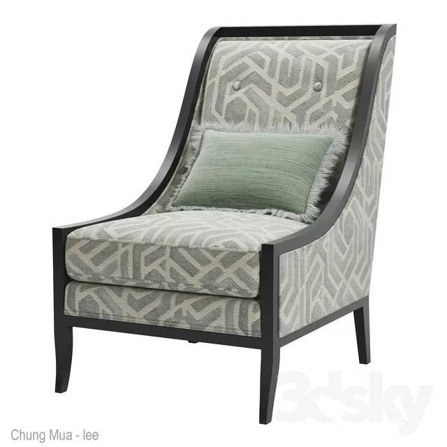 3DSKYFREE – LIVING ROOM - ARMCHAIRS 3DS MAX MODELS